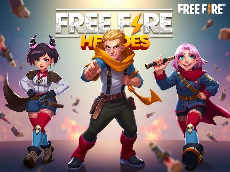 Free Fire Mighty Heroes Character Roster